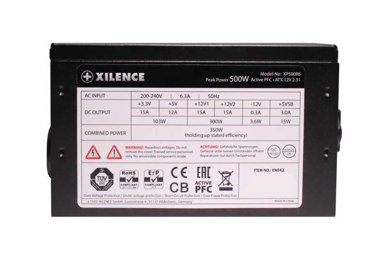 Alimentatore PC Xilence Performance C+ XP750R6.2 750W ATX2.52