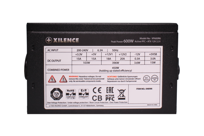 Vendita Alimentatore Pc Xilence Performance C XP700 R6 700W XN046